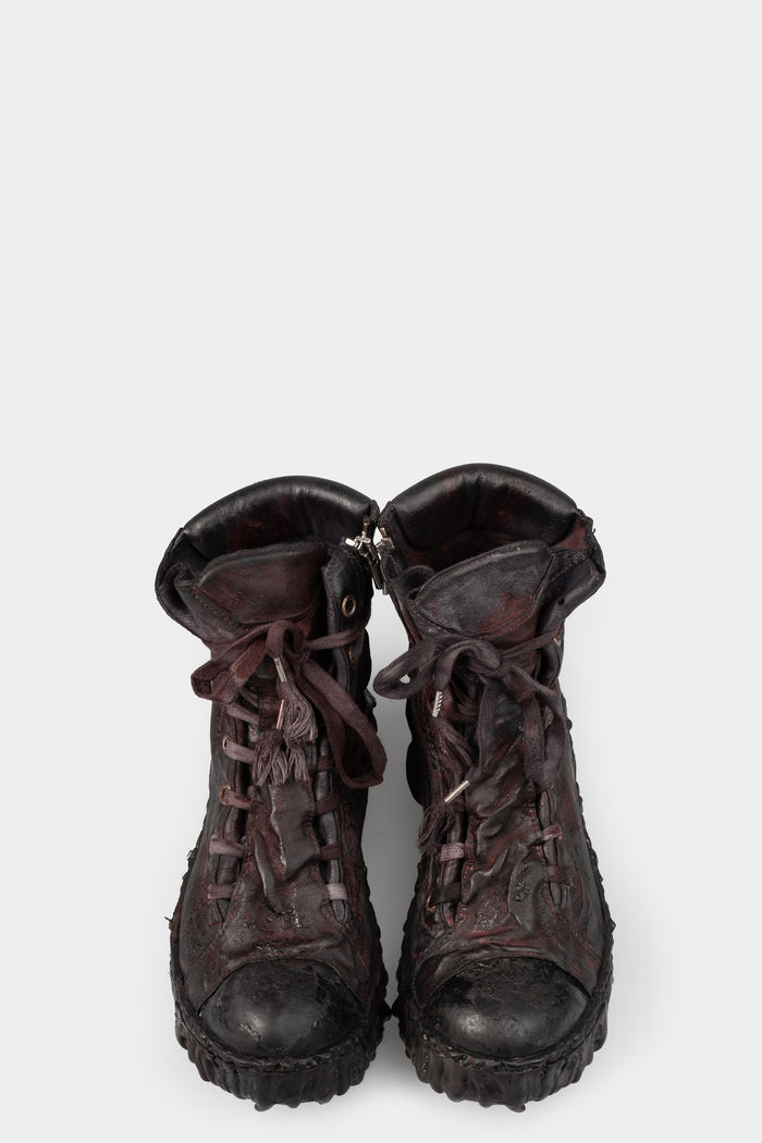 Culture Of Brave | High top drip sole laced sneakers, Magma MELM1W MELT CLASH WRAP