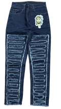Holy Stitch Jeans - Blue