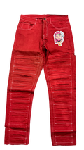 Holy Stitch Jeans - Red
