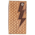 Hooey Lightning Basket Weave Rodeo Wallet