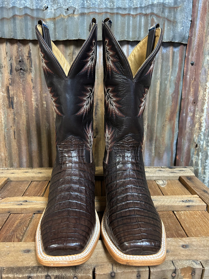 Hyer Russell Waxy Coffee Caiman Belly