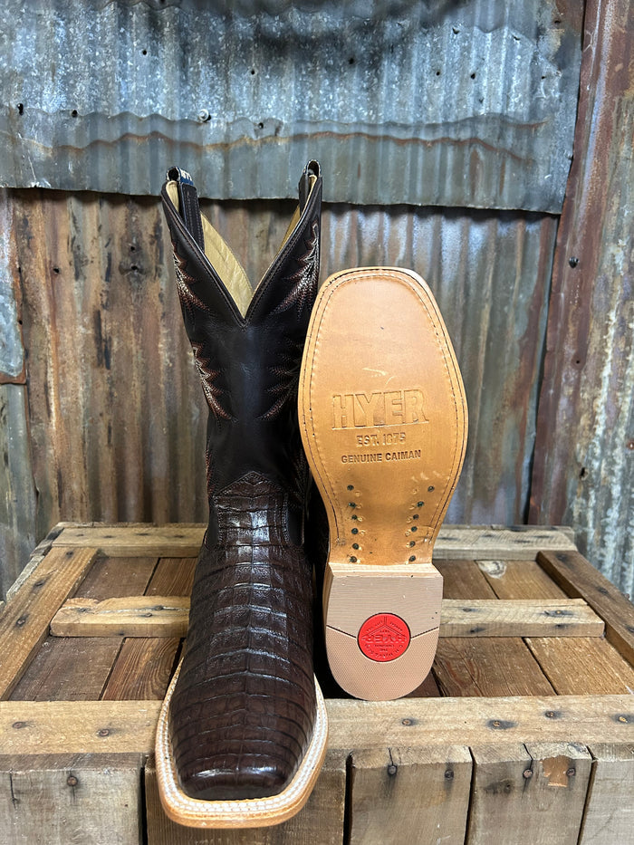 Hyer Russell Waxy Coffee Caiman Belly