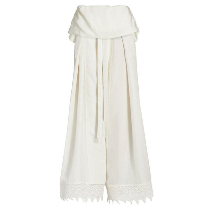 Loewe Ibiza Macramé Belted Trousers - Runway Catalog