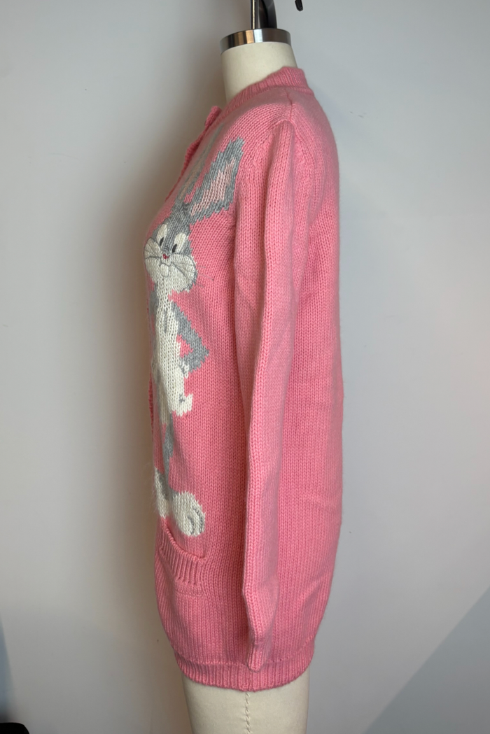 Iceburg Bunny Button Up Cardigan