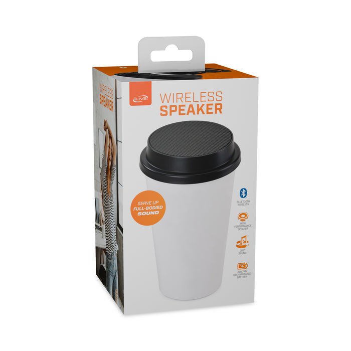 iLive™ Cup + Wireless Bluetooth Speaker