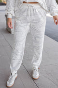 Women's grey snow camo joggers by BucketList