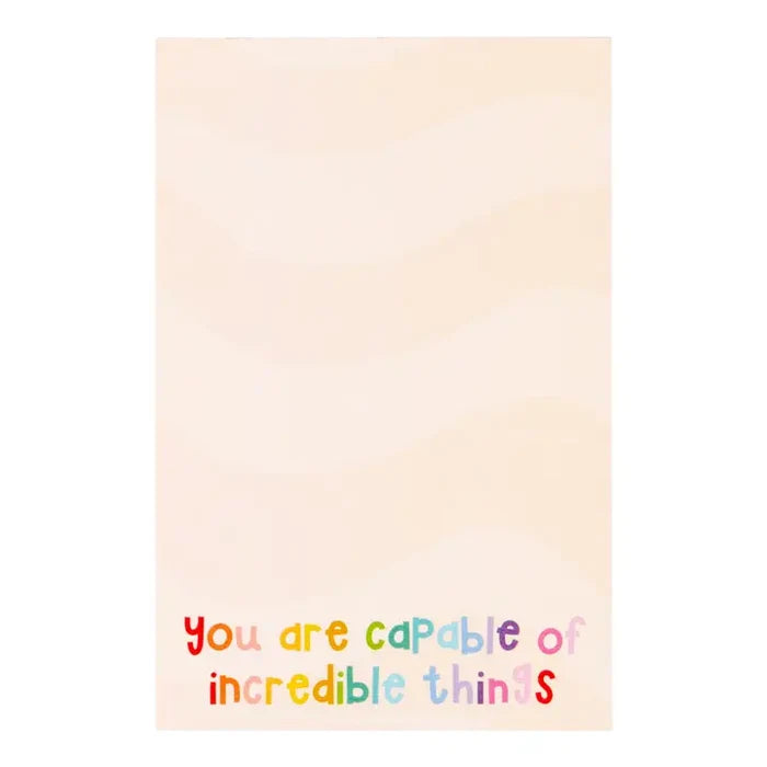 Incredible Things Notepad