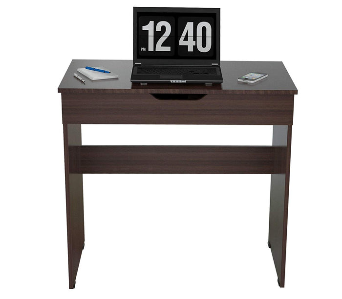 Inval Imported Modern Wooden Computer Writing Desk with Drawer - Espresso