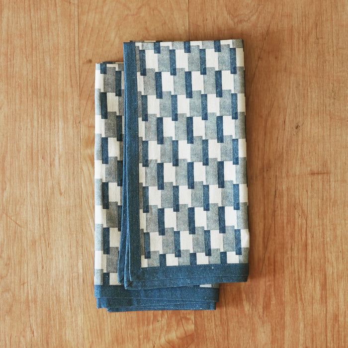 Isla napkins in marine