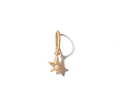 Itty Bitty Star Charm - Yellow Gold With Diamond