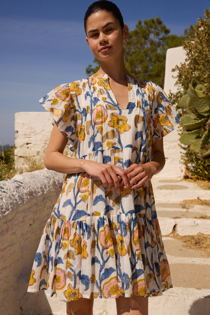 Ivy Dress- Poppy Marigold