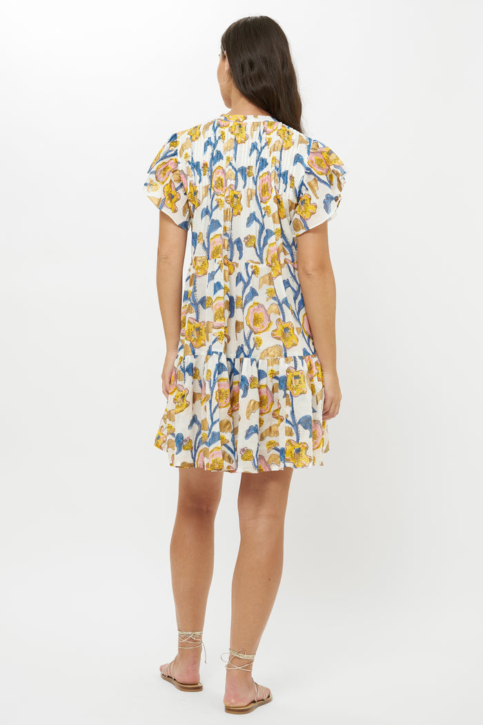 Ivy Dress- Poppy Marigold