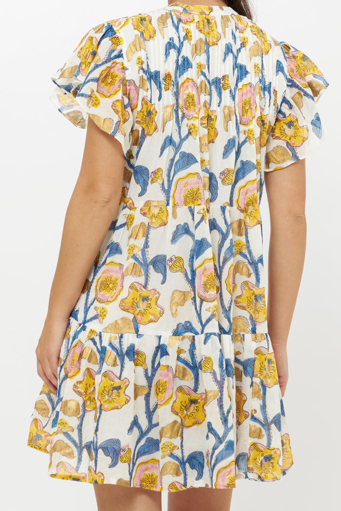 Ivy Dress- Poppy Marigold
