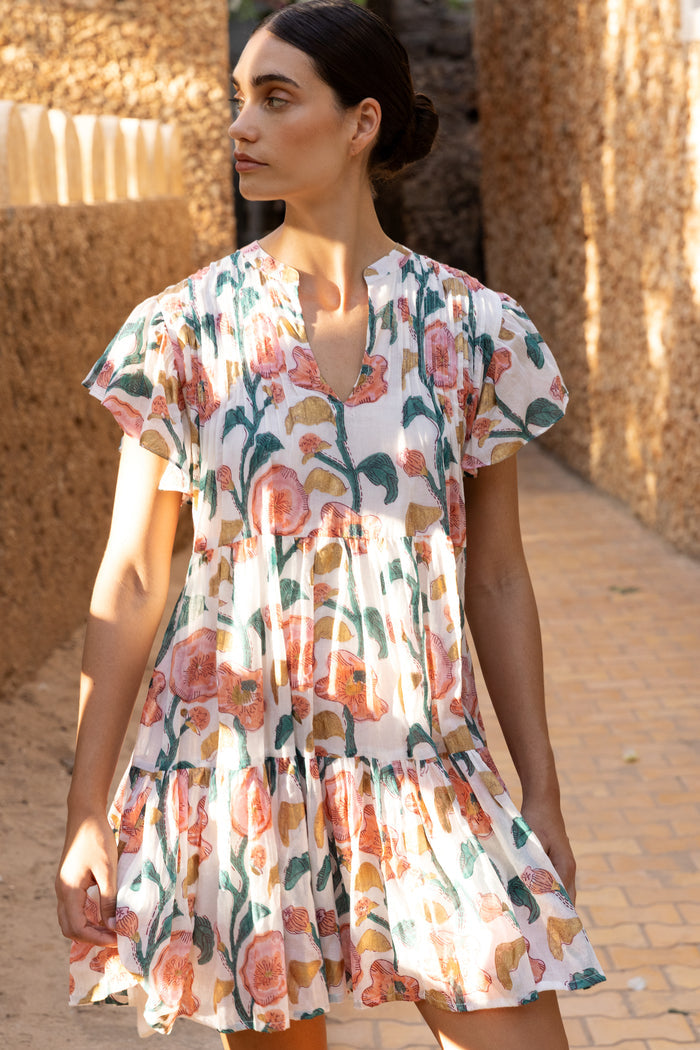Ivy Dress- Poppy Teal