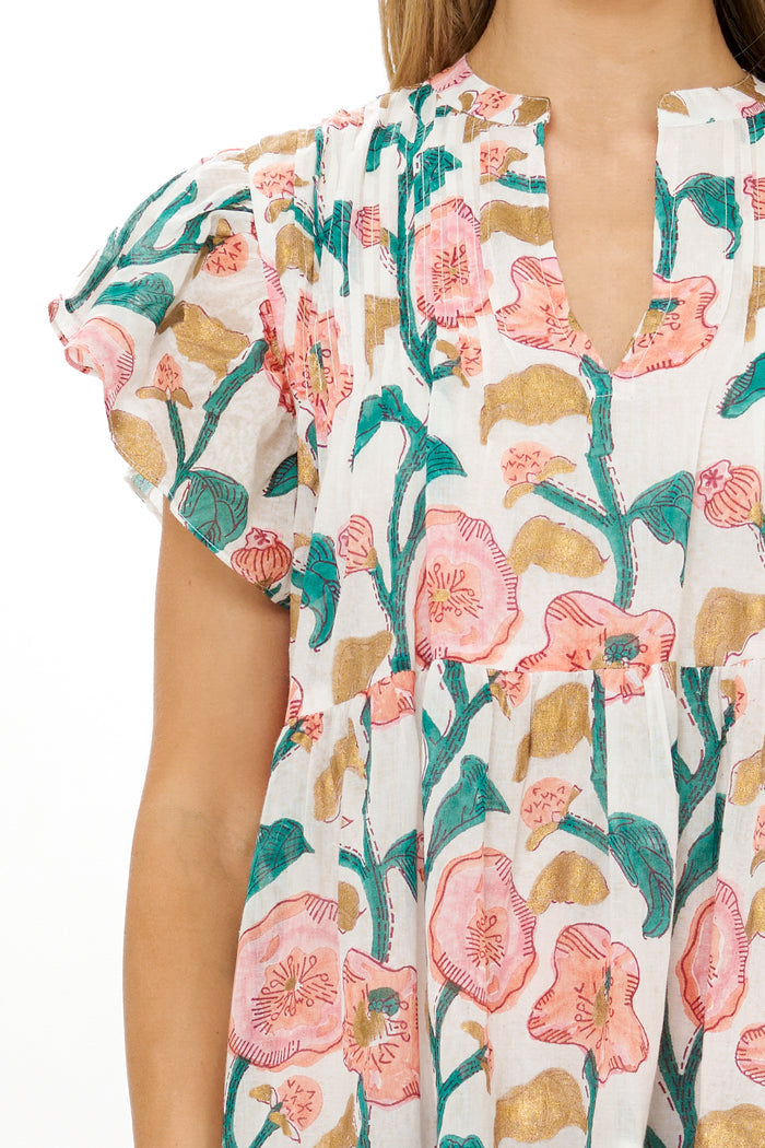 Ivy Dress- Poppy Teal