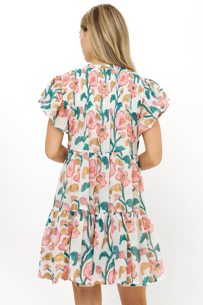 Ivy Dress- Poppy Teal