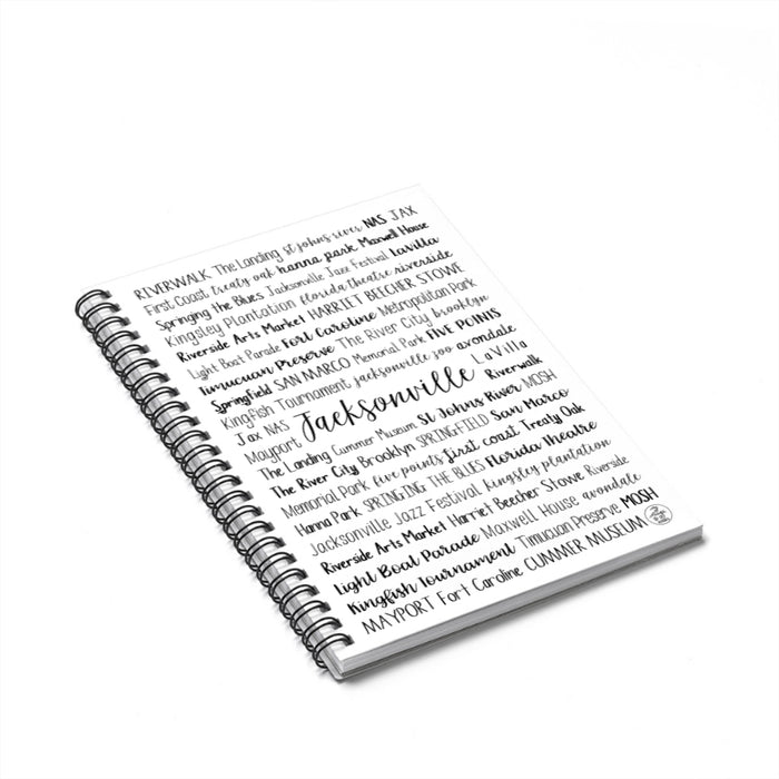 Jacksonville, FL Spiral Notebook