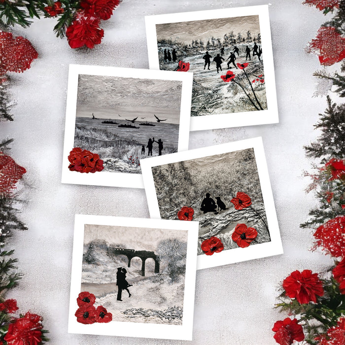 Jacqueline Hurley Christmas Card Pack - 12 Pack