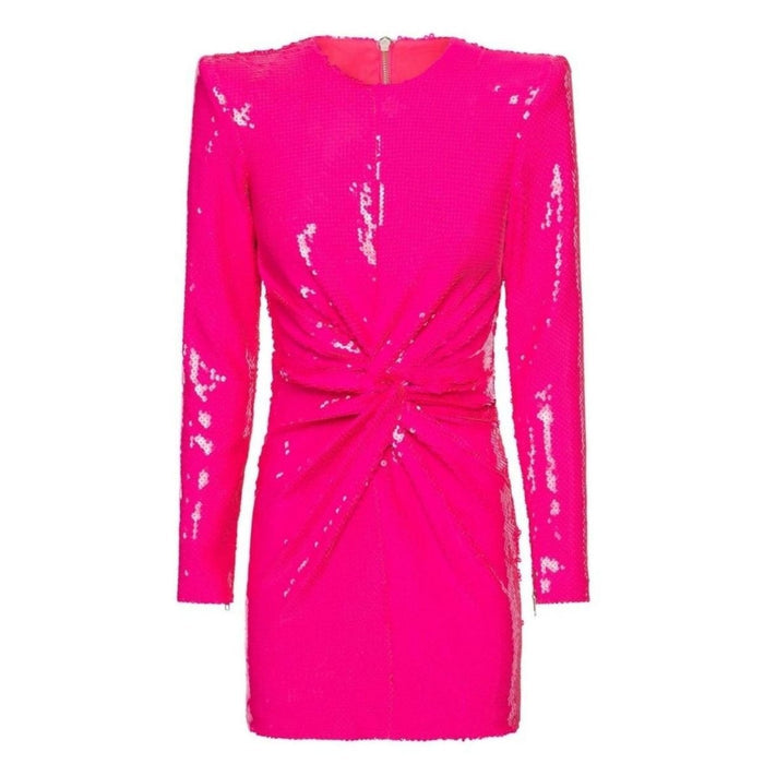 Alex Perry Jade Sequin - embellished Structured Mini Dress - Runway Catalog