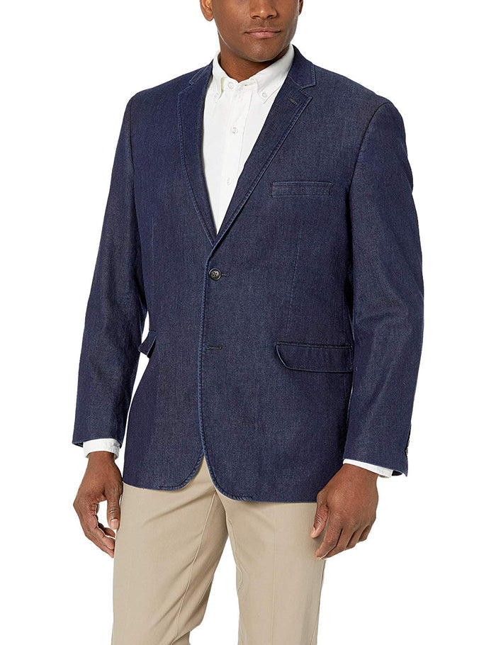 James Campbell - Chamarra para Hombre con 2 Botones