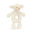 Jellycat Ring Rattle Bashful Lamb
