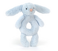 Jellycat Ring Rattle Blue Bunny