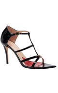 Gucci Jerry Patent Leather Cage Sandals - Runway Catalog