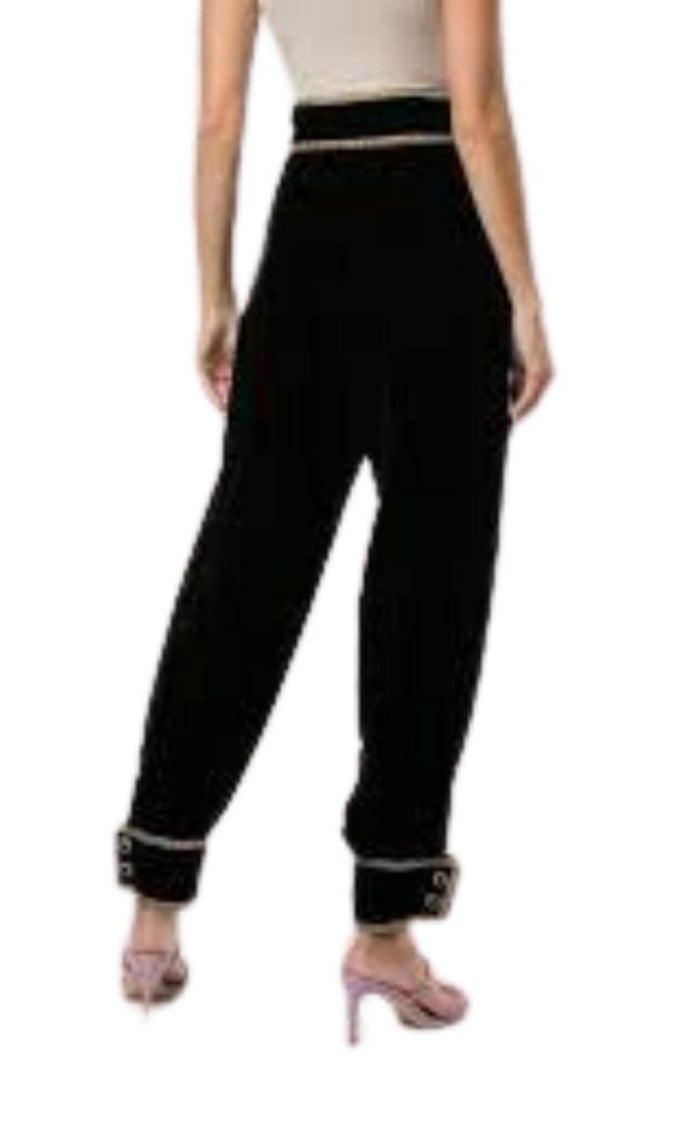 Gucci Jewel - embellished Cotton Trousers - Runway Catalog