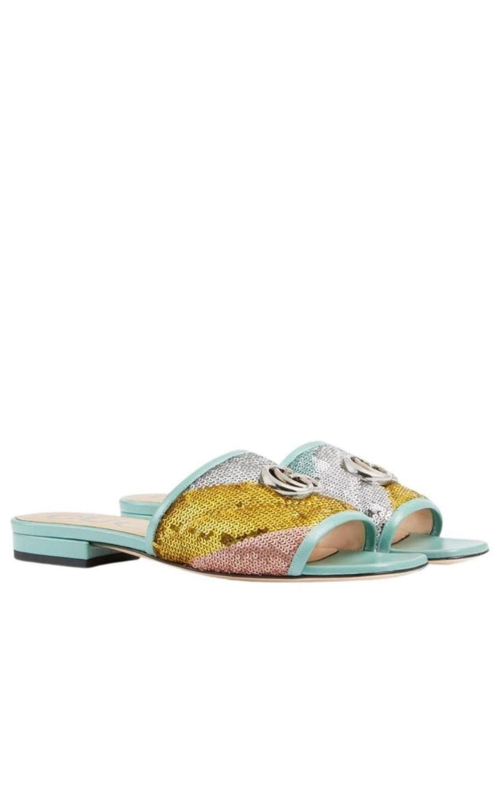 Gucci Jolie Logo Slide Sandal - Runway Catalog