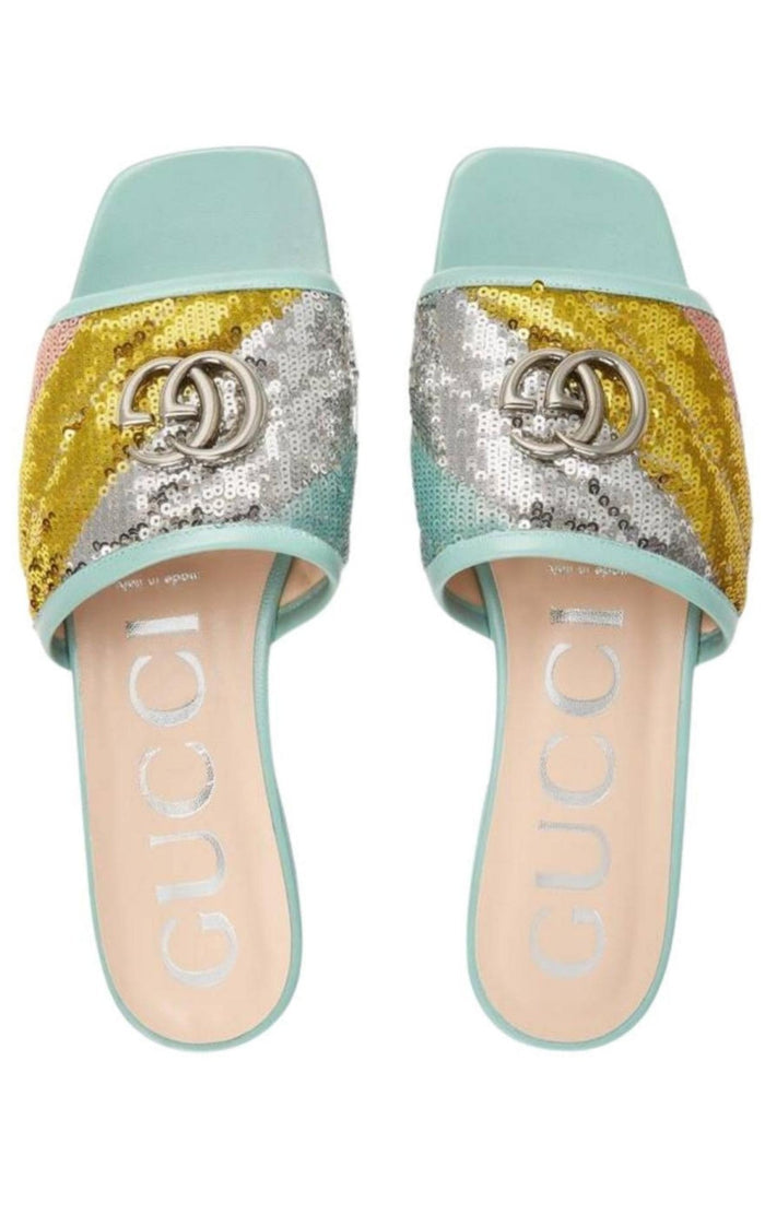 Gucci Jolie Logo Slide Sandal - Runway Catalog