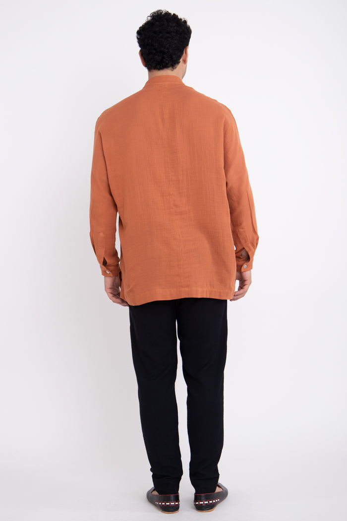 Jomaa Handwoven Cotton Gauze Shirt
