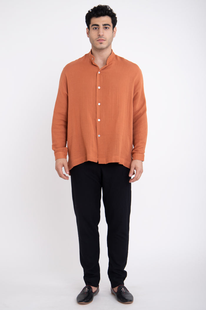 Jomaa Handwoven Cotton Gauze Shirt