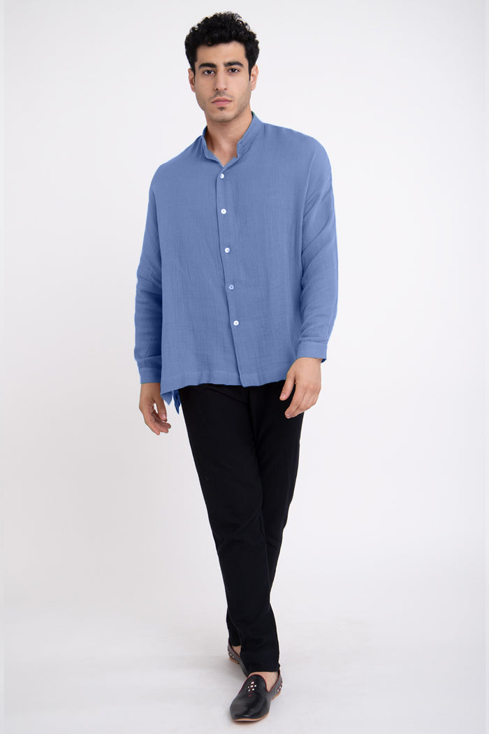 Jomaa Handwoven Cotton Gauze Shirt