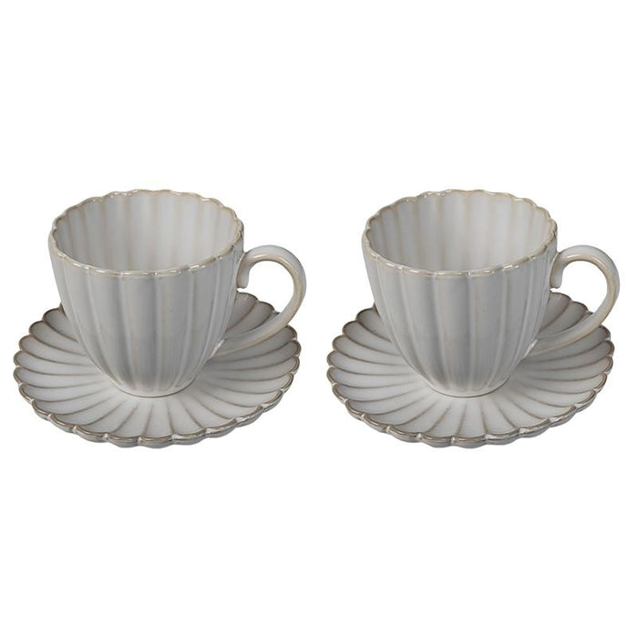 BRICARD PORCELAIN JULIA KOFFIESET 4 DELIG | 2 PEROONS