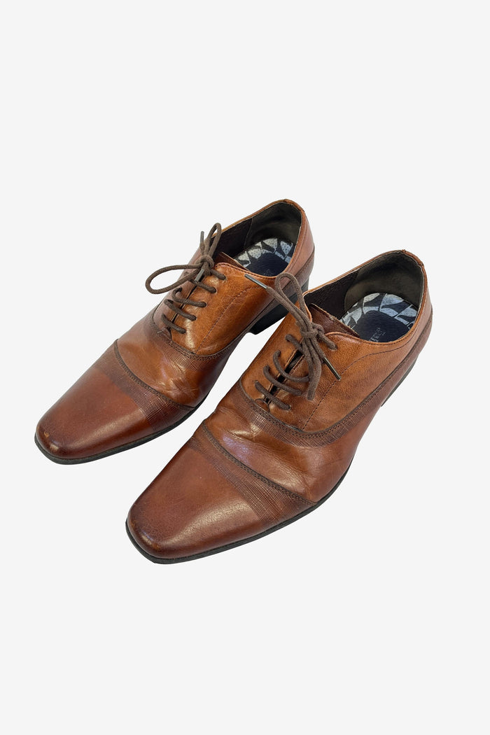 Julius Marlow Brown Cap-Toe Oxfords
