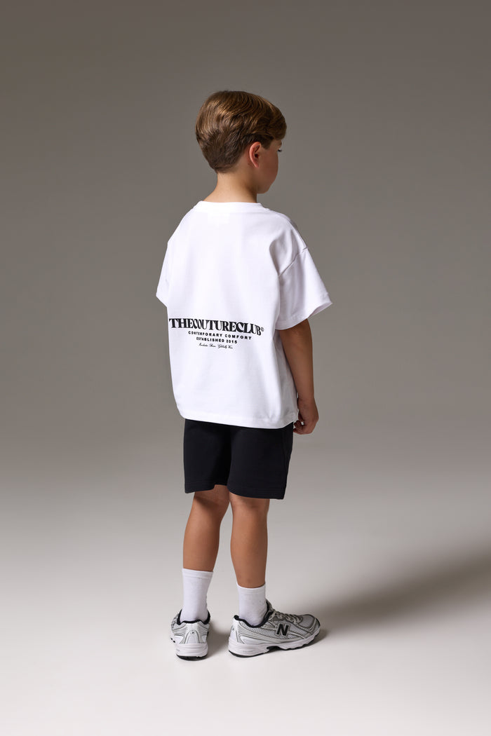 JUNIOR COPYRIGHT SHORTS - BLACK