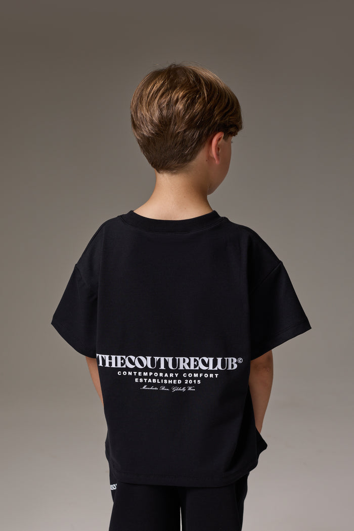 JUNIOR COPYRIGHT T-SHIRT - BLACK