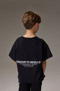 JUNIOR COPYRIGHT T-SHIRT - BLACK