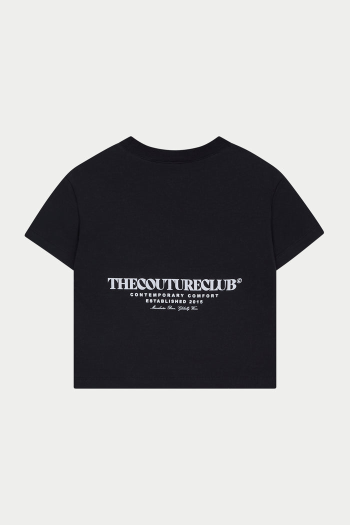 JUNIOR COPYRIGHT T-SHIRT - BLACK