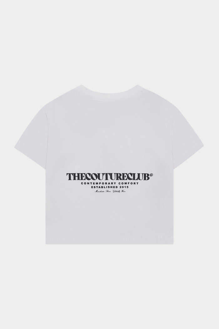 JUNIOR COPYRIGHT T-SHIRT - WHITE