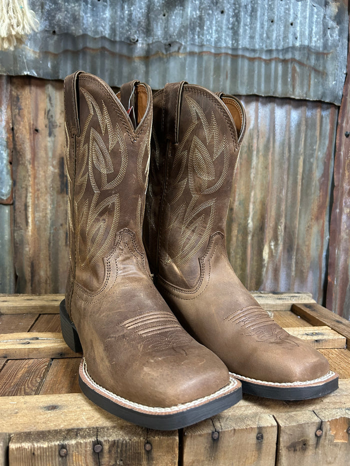 Justin Canter Dusky Brown Cowhide Western Boot