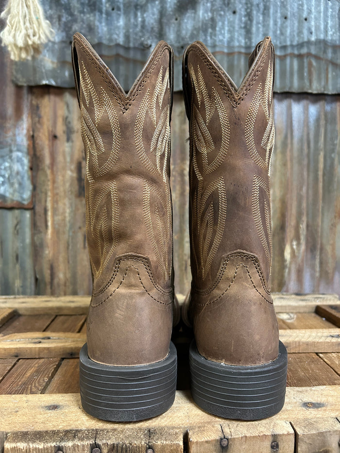 Justin Canter Dusky Brown Cowhide Western Boot