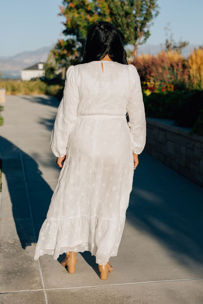 Kara LDS Temple Dress - NEW