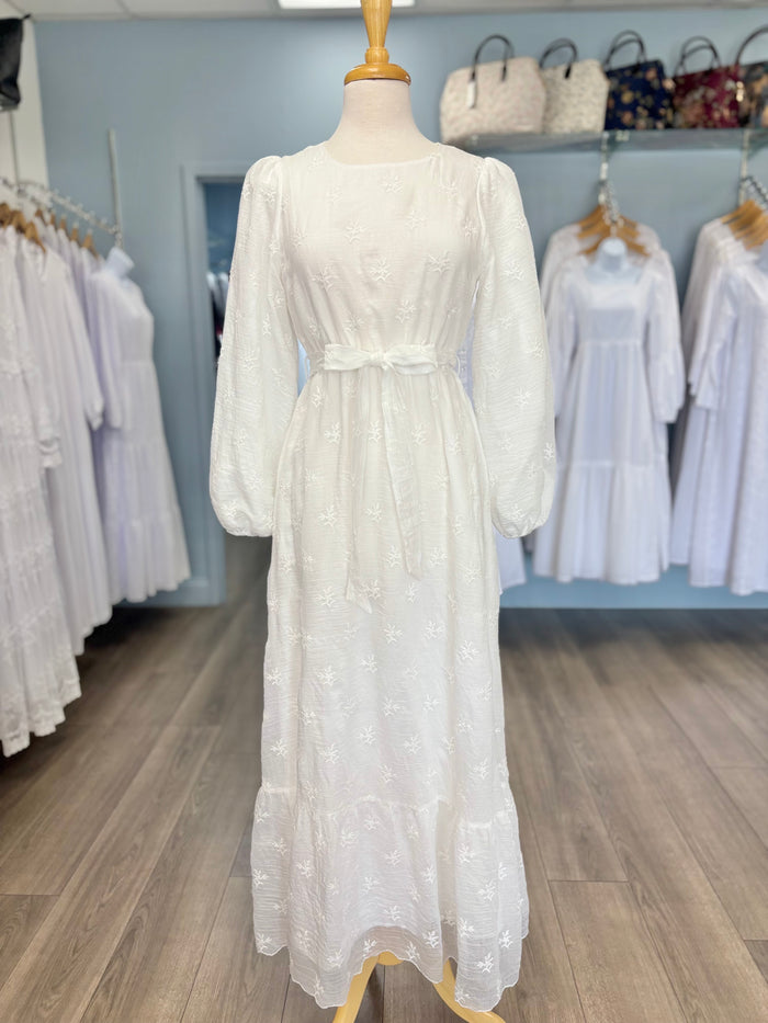 Kara LDS Temple Dress - NEW