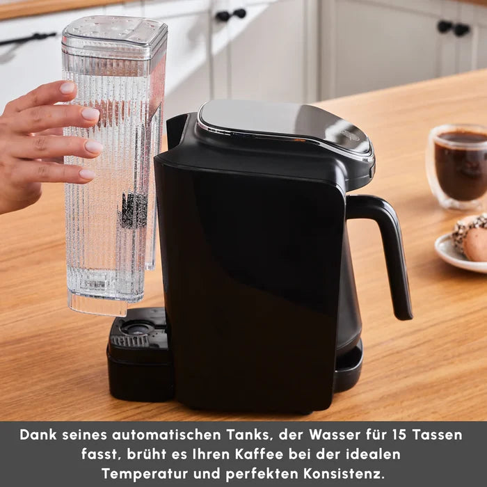 KARACA Karaca Hatır Aqua Watertank Automatische Turkse Koffiemachine Zwart