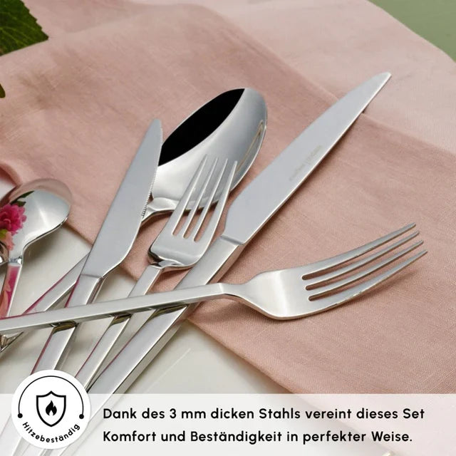 KARACA Karaca Pallas Bestekset 84 Delig | 12 Persoons | ACTIE