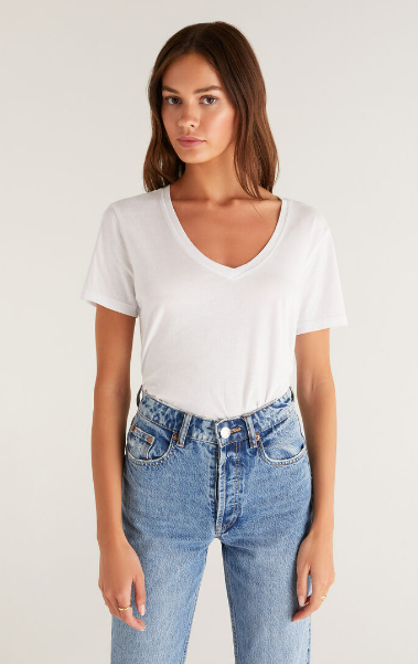Kasey Modal V-Neck Tee