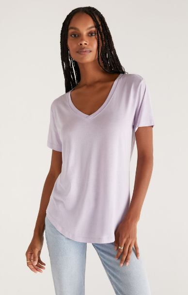 Kasey Modal V-Neck Tee