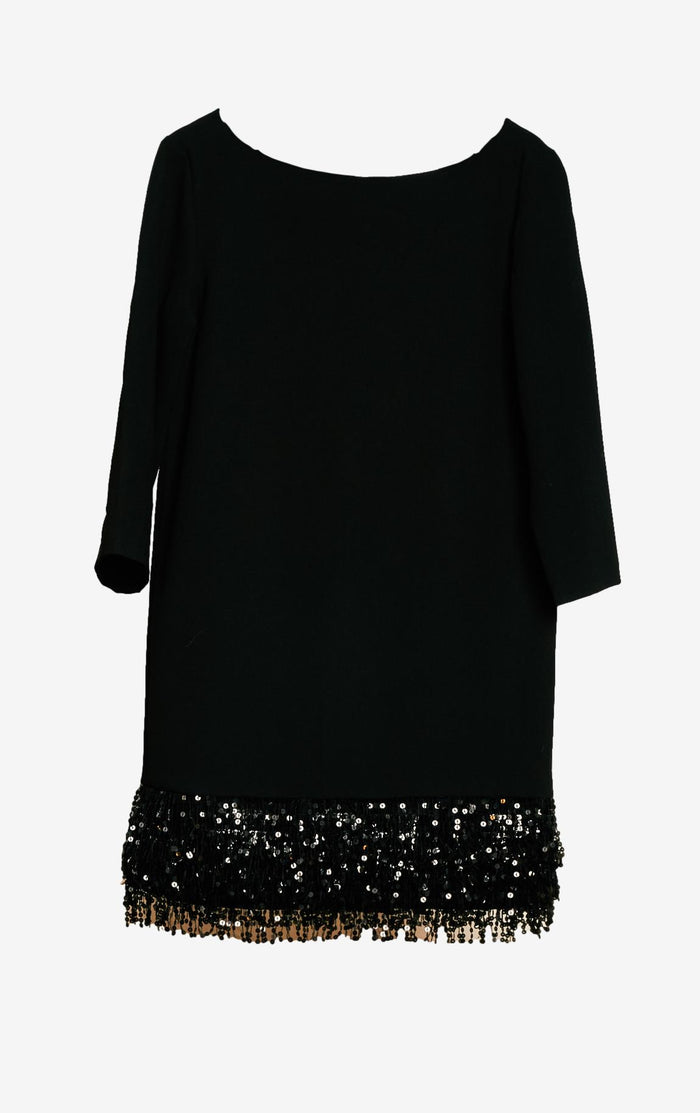 Kate Spade Beaded Hem Mini Dress