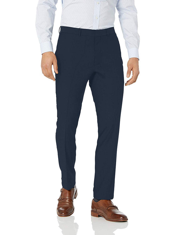 Kenneth Cole Unlist. Traje Ajustado de 2 Botones con Dobladillo para Hombre